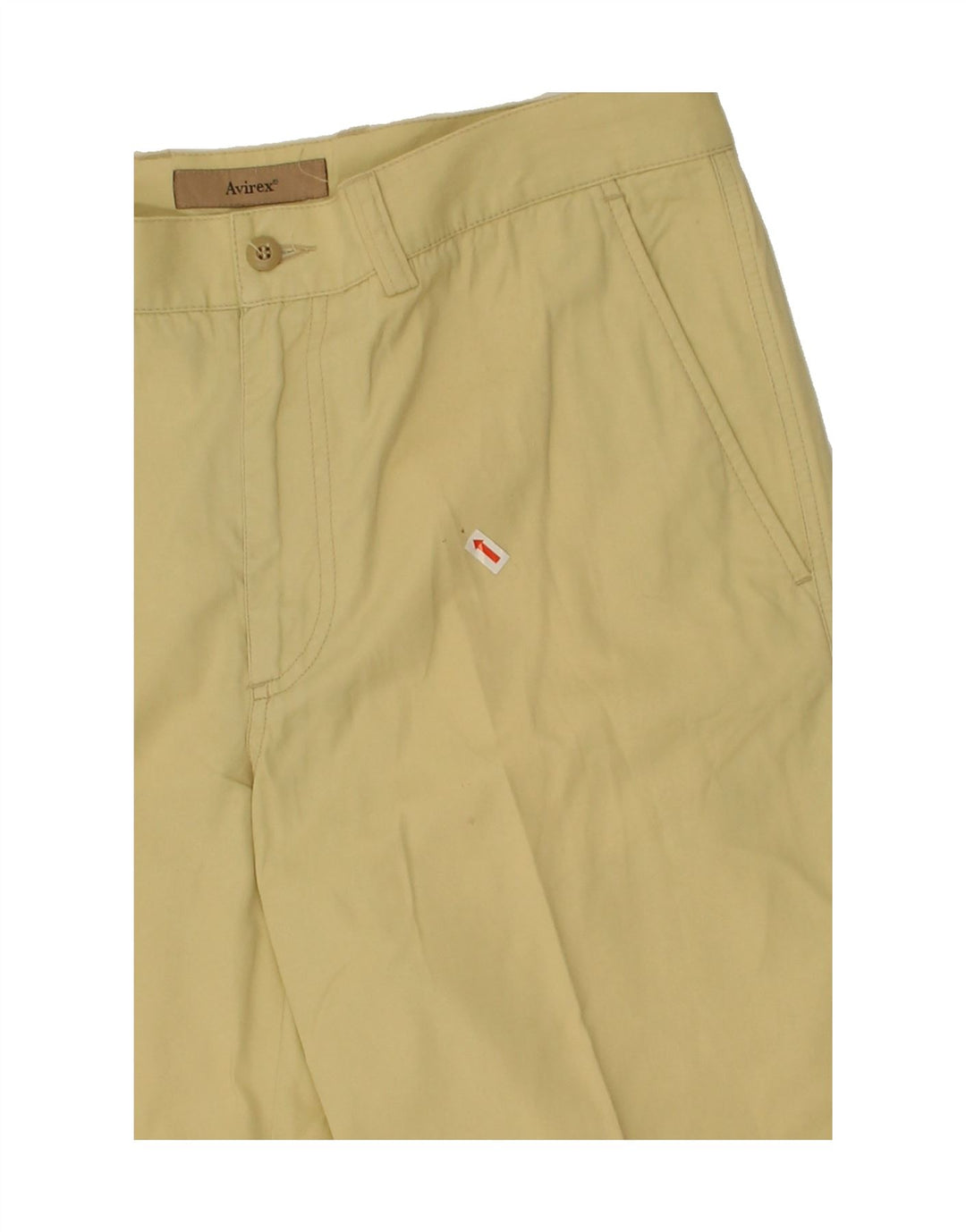 AVIREX Mens Straight Chino Trousers  W34 L30 Beige Cotton Vintage Avirex and Second-Hand Avirex from Messina Hembry 