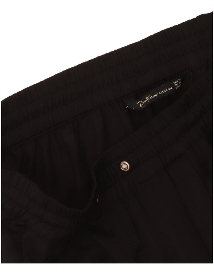 Calça de treino feminina Zara UK 6 XS preta