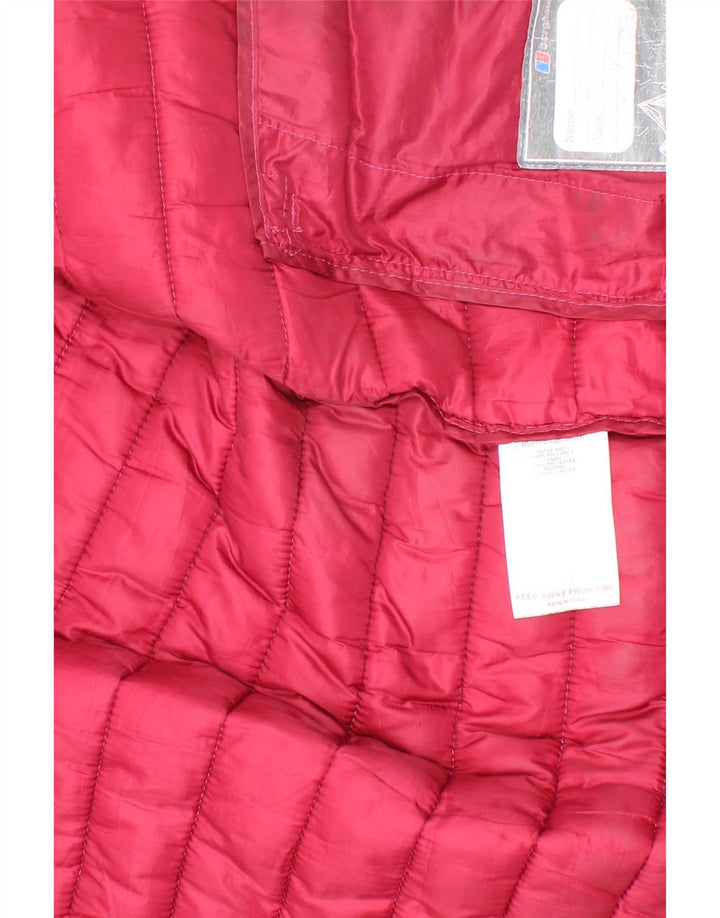 Jaqueta acolchoada com capuz para meninas Berghaus 5-6 anos poliéster rosa