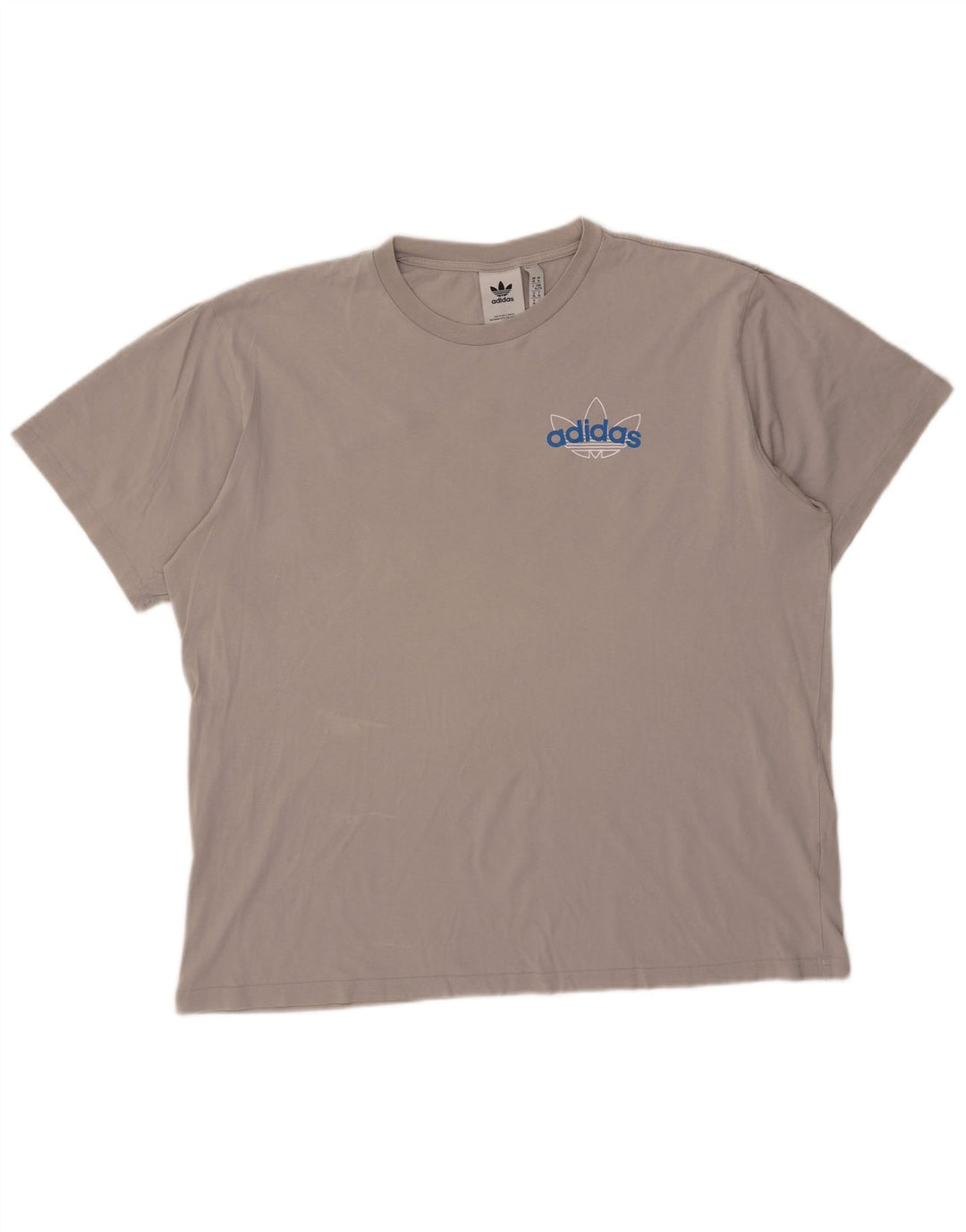 Camiseta masculina Adidas Top XL cinza algodão