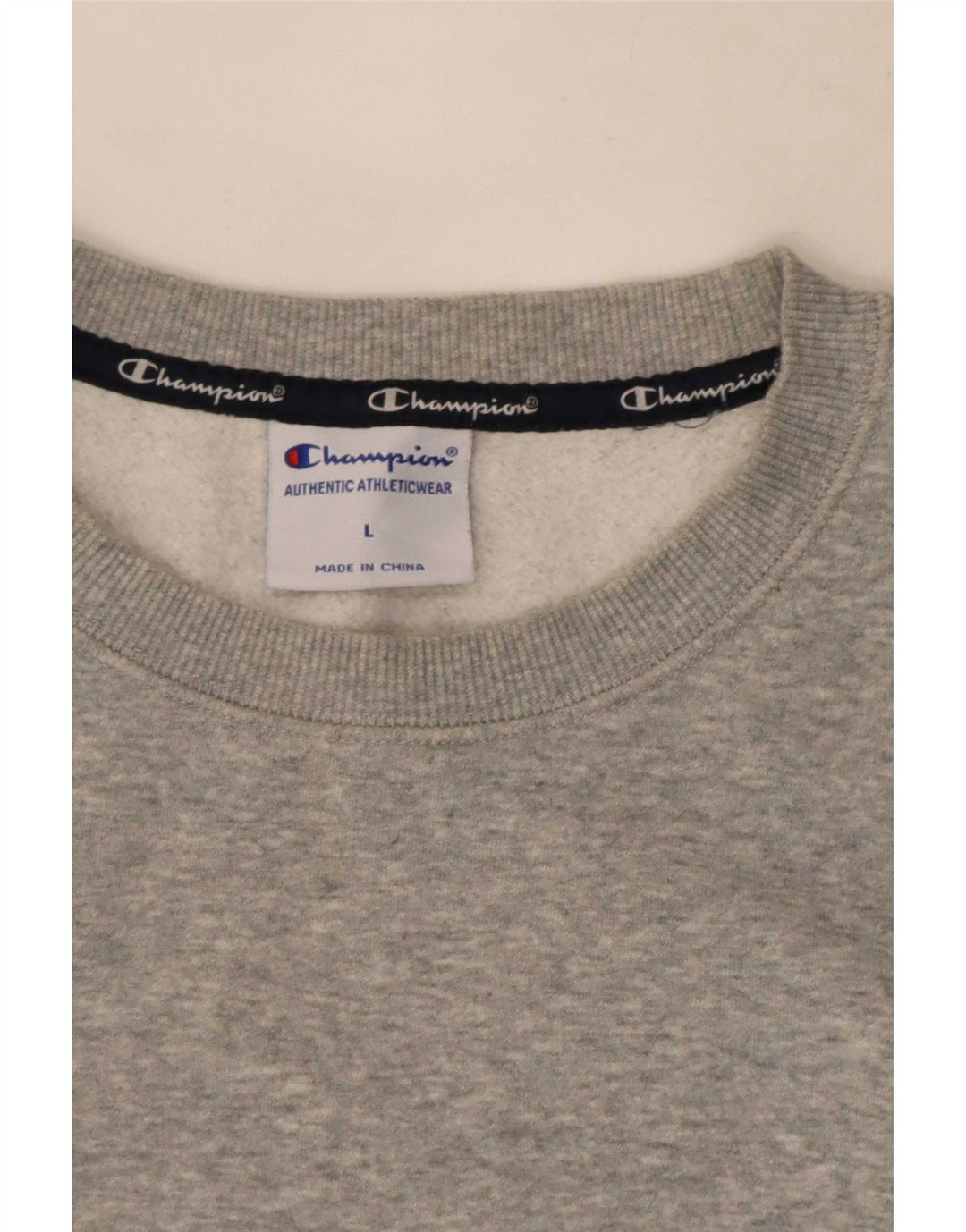 Champion moletom gráfico masculino jumper grande algodão manchado cinza