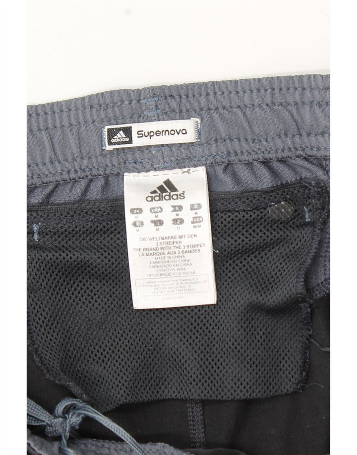ADIDAS Womens Supernova Leggings UK 14 Médio Preto Poliéster