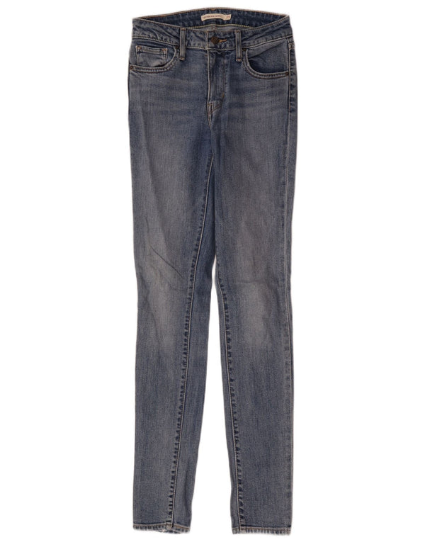 Calça jeans feminina Levi's 721 High Rise Skinny W25 L33 azul algodão