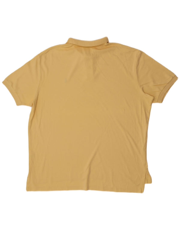 Camisa polo masculina Polo Ralph Lauren 2XL algodão amarelo