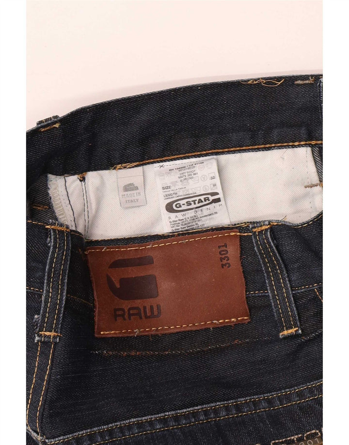 G-Star feminino bootcut jeans W26 L32 algodão azul