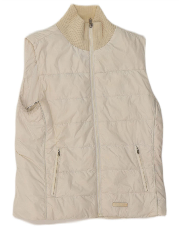 Colete acolchoado feminino CHAMPION UK 10 pequeno branco