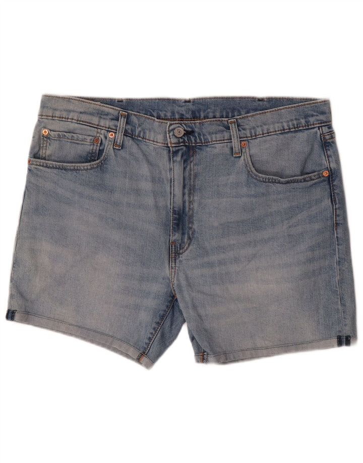 Shorts jeans masculino 412 da Levi's W38 XL azul algodão