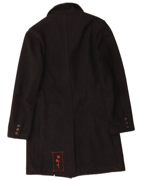 Sobretudo feminino Zu Elements UK 18 XL lã preta