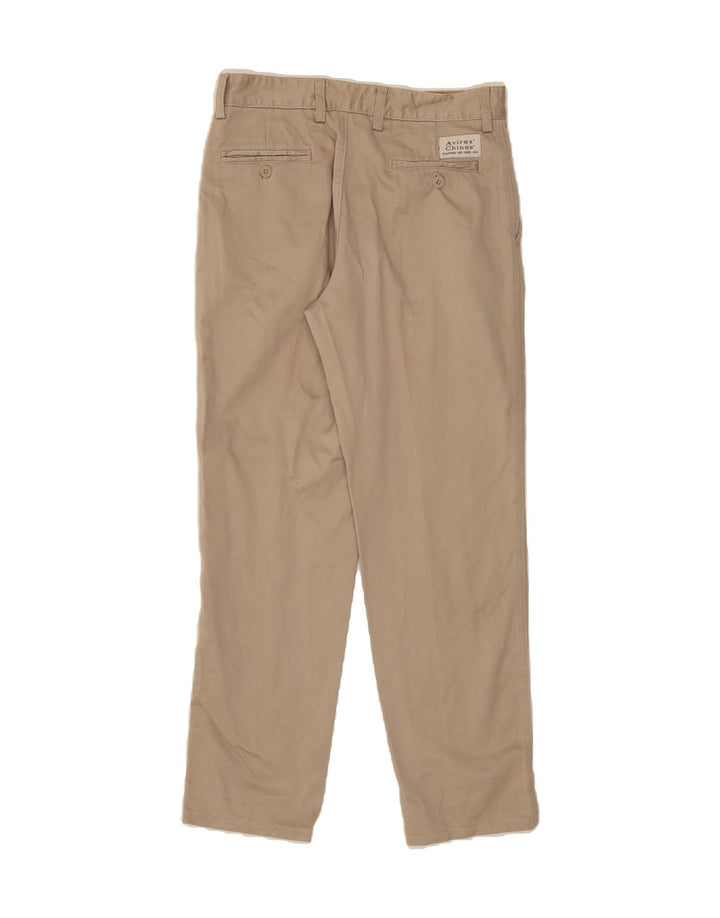 AVIREX Mens Straight Chino Trousers W29 L28 Beige Cotton Vintage Avirex and Second-Hand Avirex from Messina Hembry 
