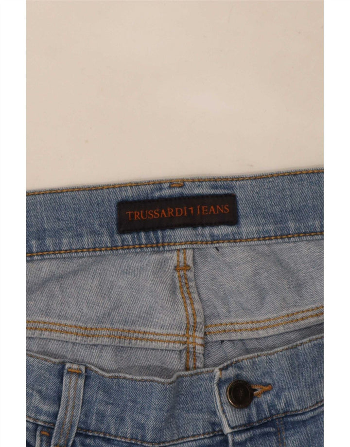 Jeans retos masculinos Trussardi W40 L36 azul