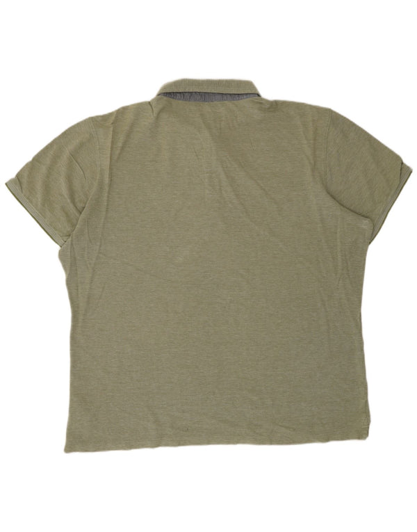 Camisa polo masculina Slim Fit TIMBERLAND 3XL algodão verde