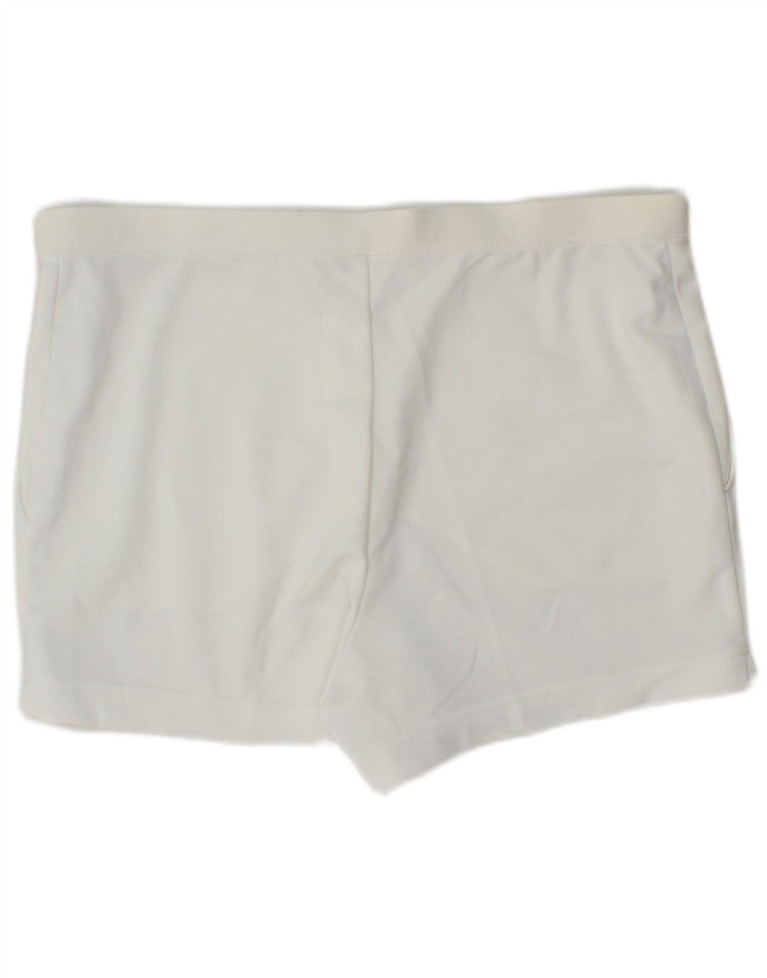 FILA Mens Chino Shorts IT 50 Grande W34 Poliéster Branco