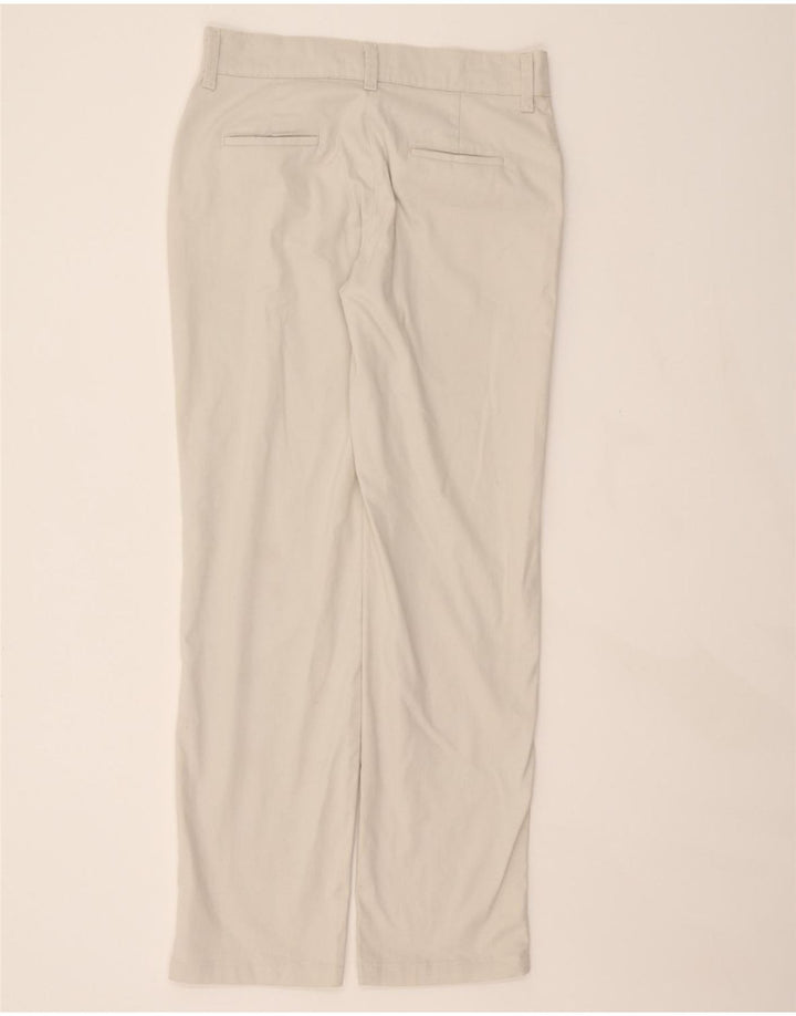 LEE Womens Relaxed Fit Casual Trousers US 6 Medium W32 L32 Grey Cotton Vintage Lee and Second-Hand Lee from Messina Hembry 