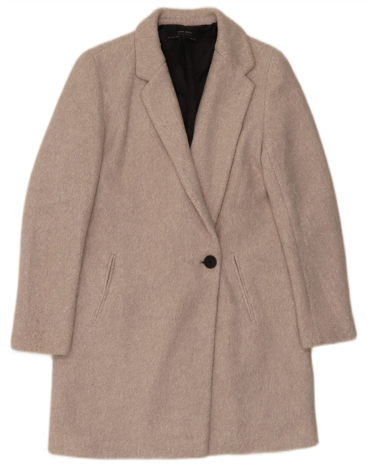 Sobretudo feminino Zara UK 10 pequeno bege