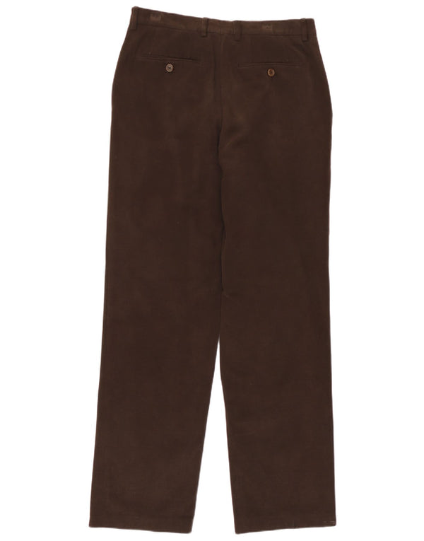 Massimo Dutti Masculino EU 40 Médio W31 L31 Algodão Marrom
