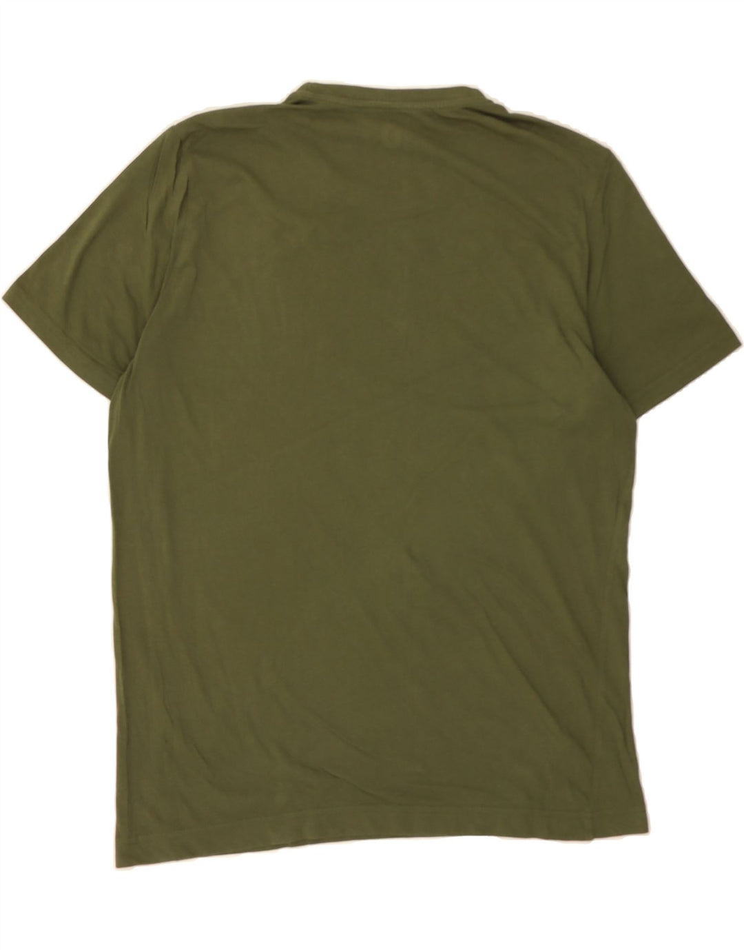 DACK'S Mens Graphic T-Shirt Top Large Green Vintage Dack's and Second-Hand Dack's from Messina Hembry 