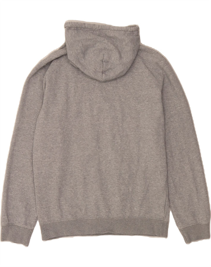 CHAMPION Womens Graphic Hoodie Jumper UK 14 Medium Grey Cotton Vintage Champion and Second-Hand Champion from Messina Hembry 