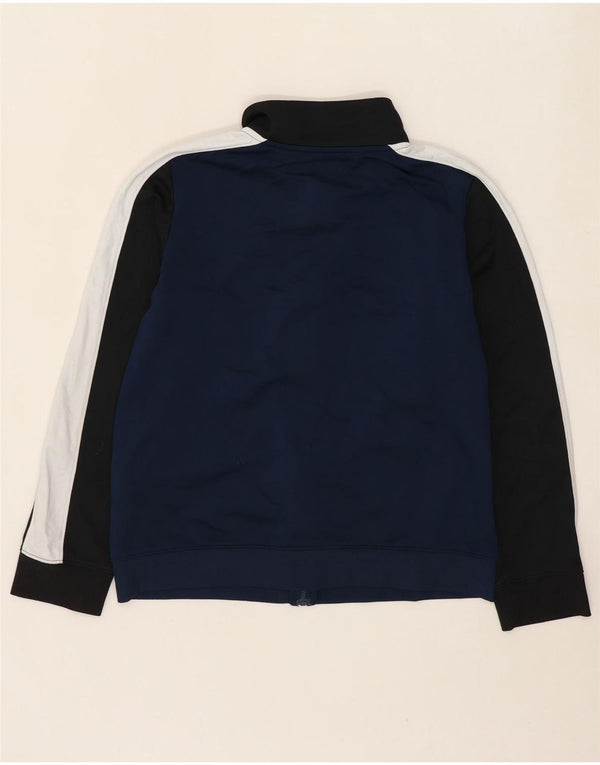 Jaqueta Under Armour Boys Treino Top 13-14 Anos XL Azul Marinho Colorblock