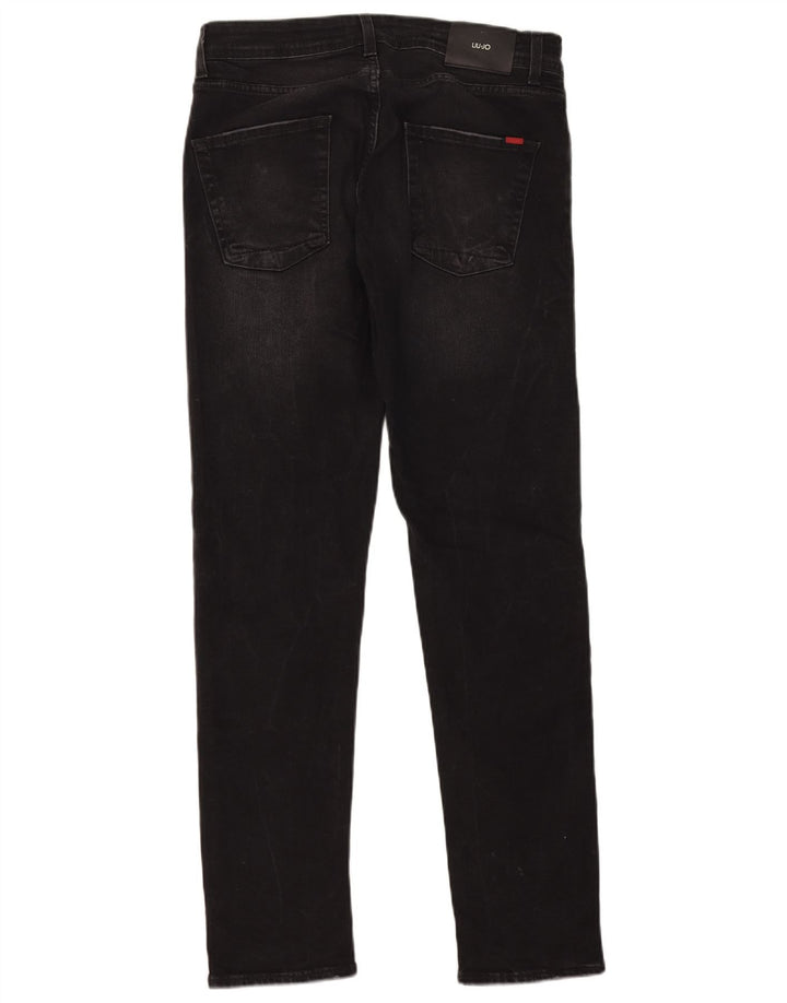Liu Jo Masculino Frank Slim Jeans W31 L31 Preto