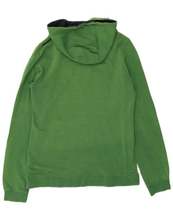 Jumper com capuz Champion Boys Graphic Regular Fit 13-14 anos XL Verde