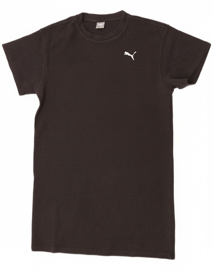 Vestido camiseta feminina grande Puma UK 10 pequeno preto
