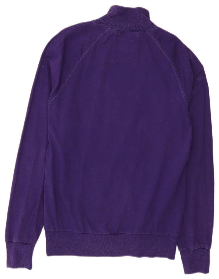 Jaqueta masculina de agasalho gráfico Datch de algodão roxo grande