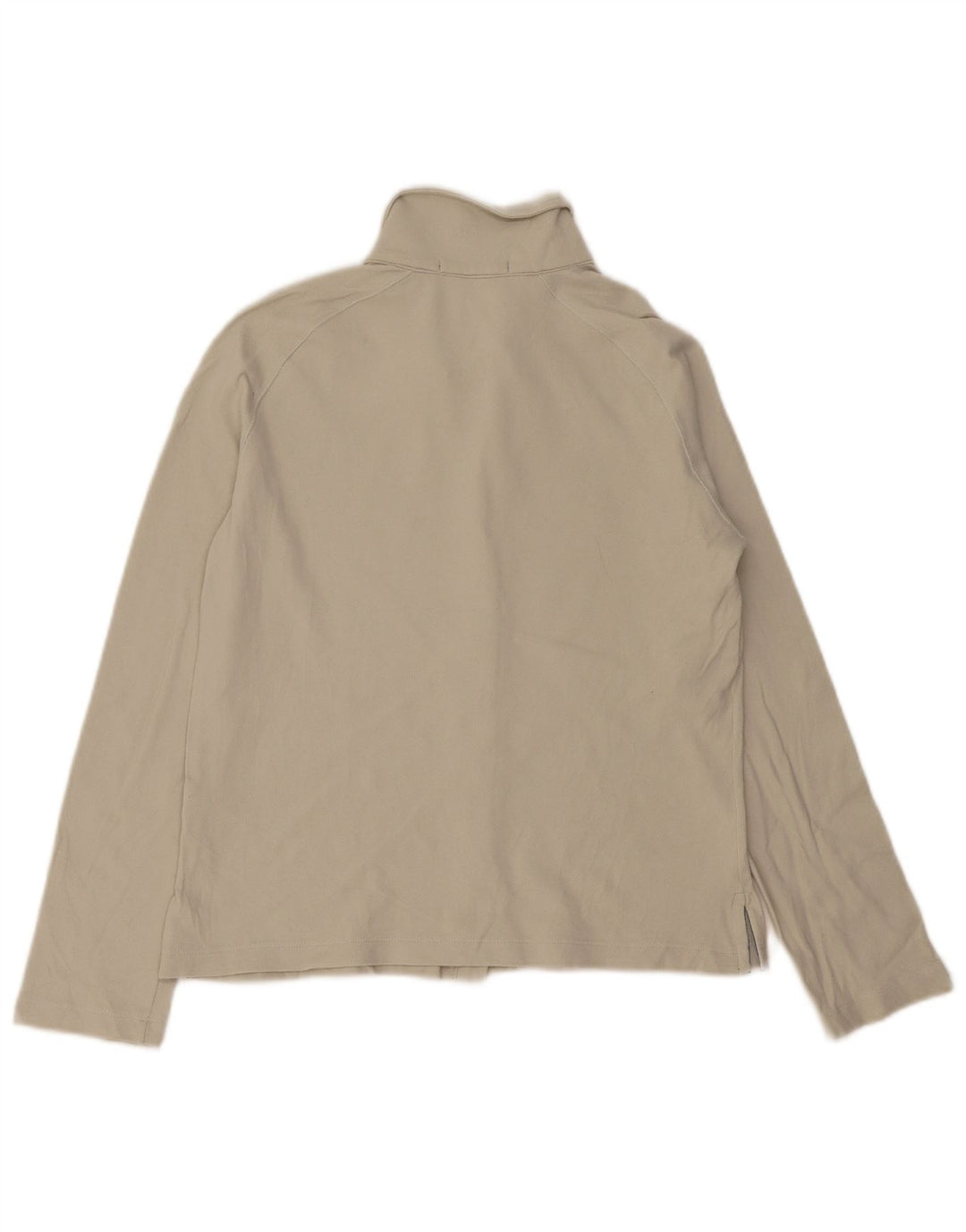 Blusa feminina Cerruti UK 14 algodão cinza médio