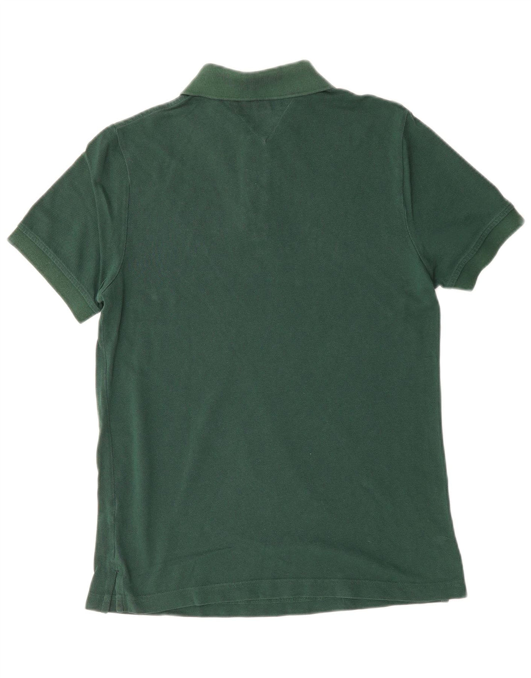 Camisa polo masculina Tommy Hilfiger algodão verde médio