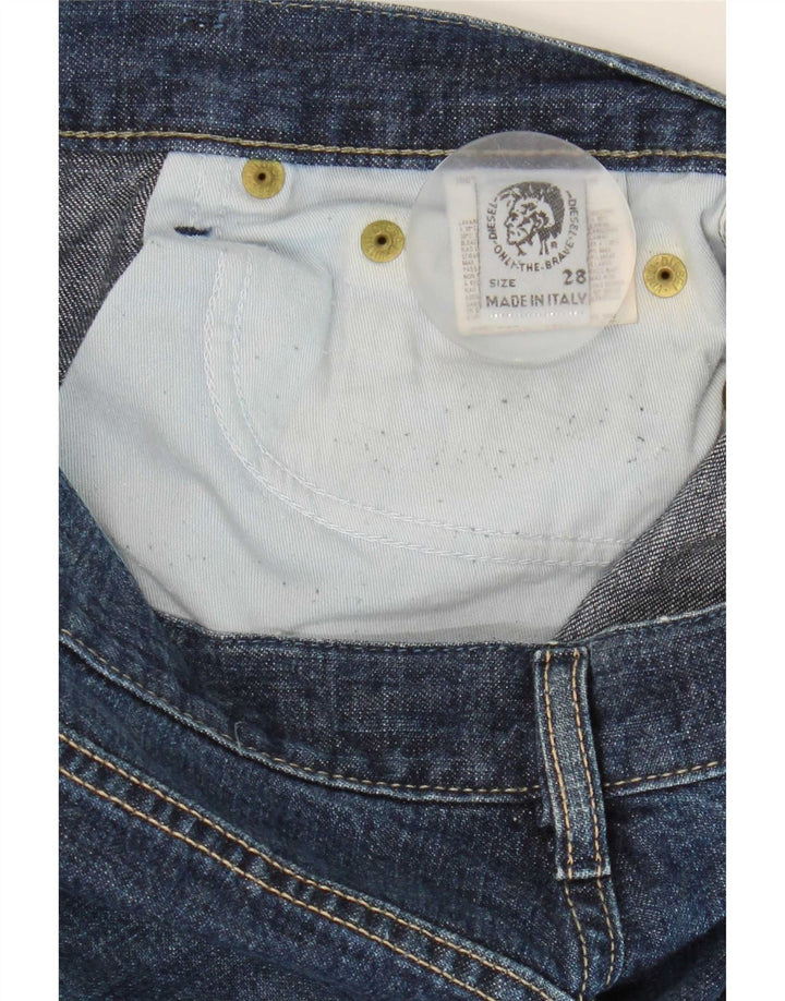 Diesel feminino bootcut jeans W28 L32 azul algodão