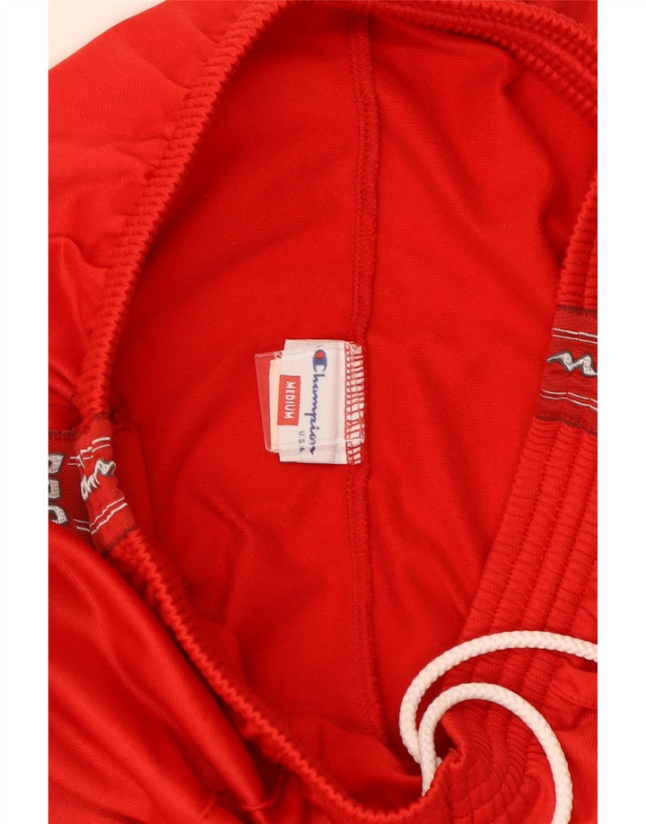 Calça de treino masculina Champion Graphic vermelho médio poliéster