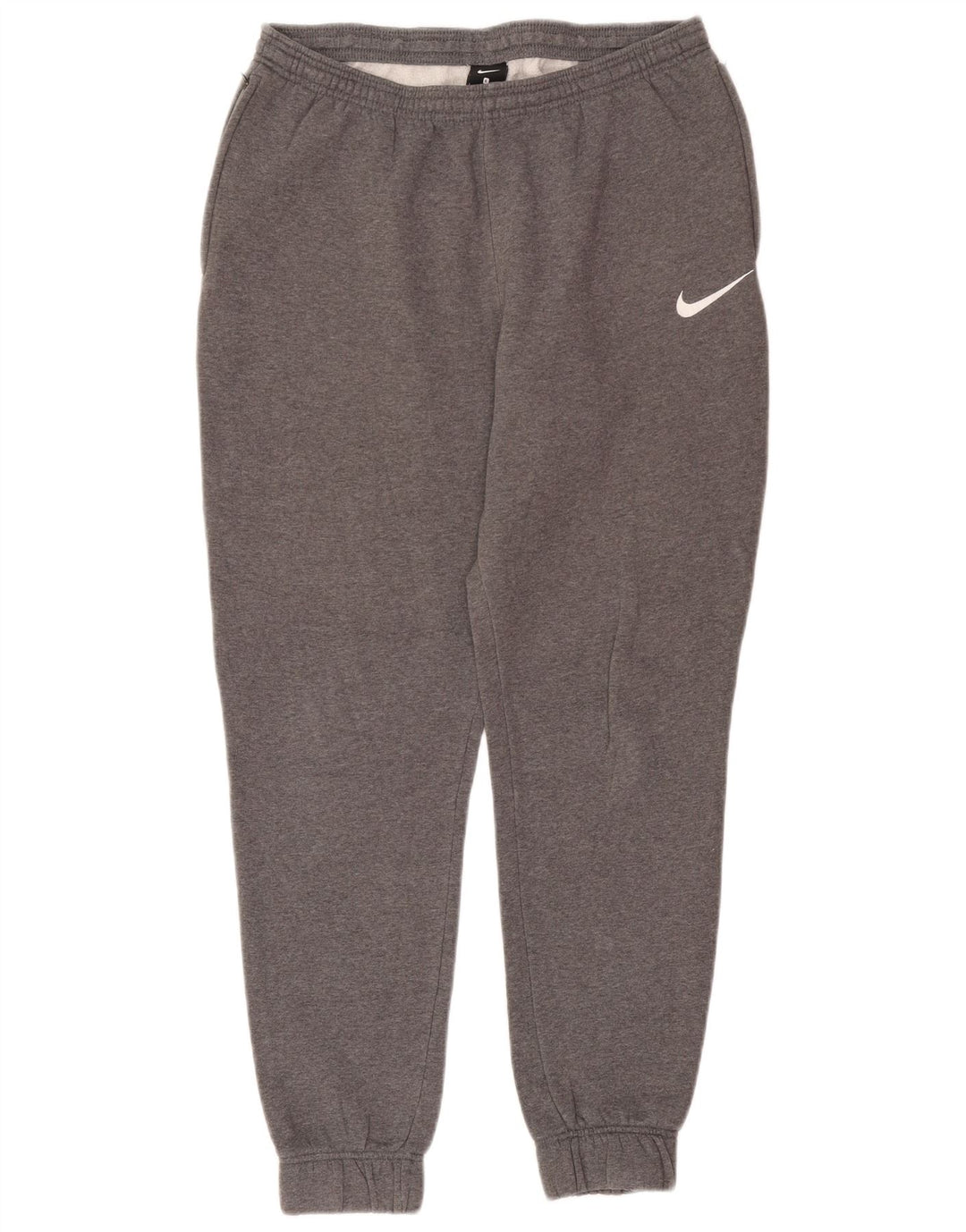 Calça de treino masculina Nike joggers grande algodão cinza