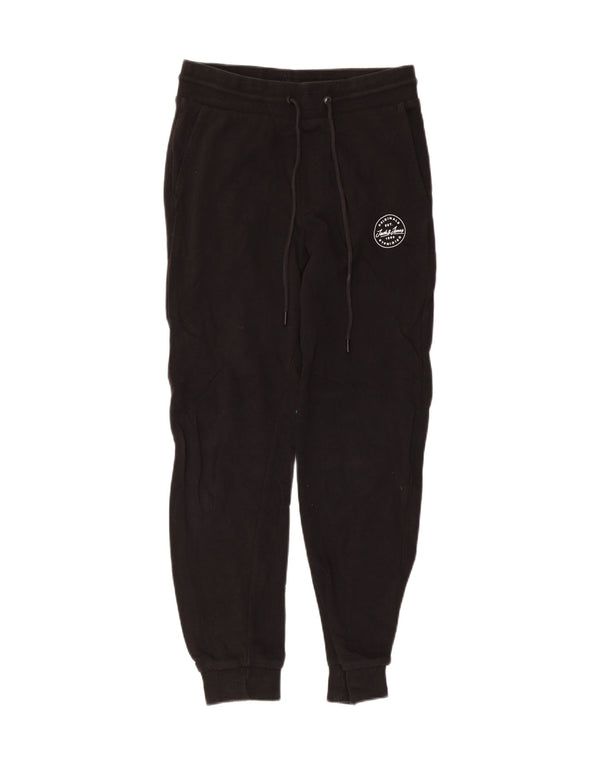 Calça de treino masculina Jack & Jones Joggers XS algodão preto
