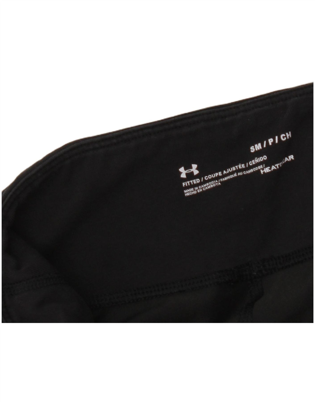 Leggings femininas Under ARMOUR Heat Gear Graphic UK 10 pequenas pretas