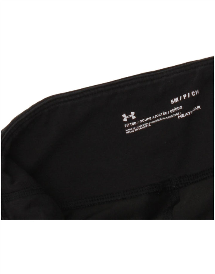 Leggings femininas Under ARMOUR Heat Gear Graphic UK 10 pequenas pretas