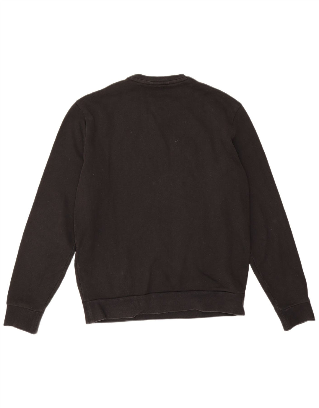 Suéter gráfico masculino Armani grande algodão preto