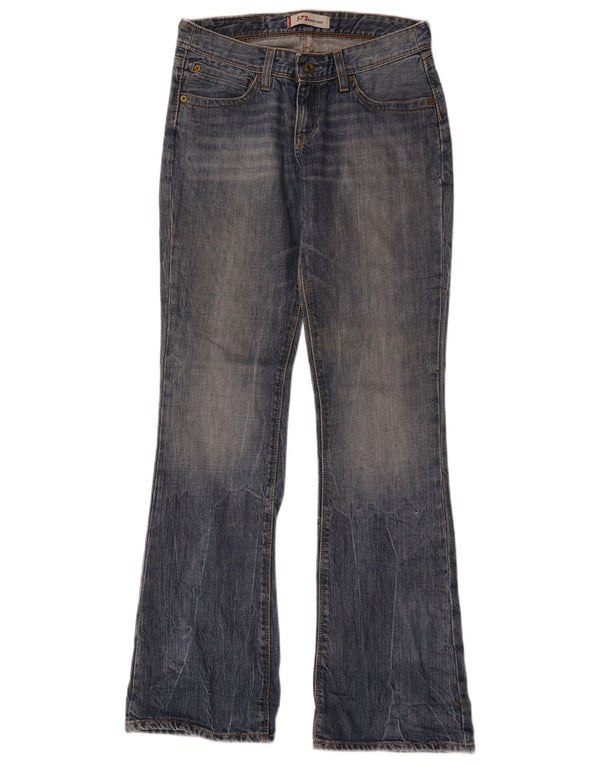 Calça jeans feminina Levi's 572 Bootcut W28 L34 azul algodão