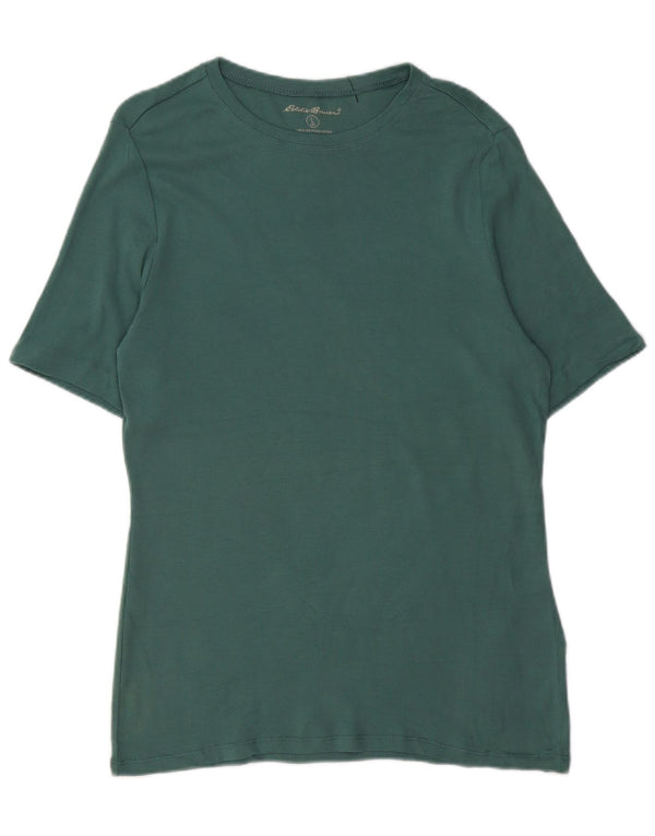 Camiseta masculina Eddie Bauer alta grande algodão verde