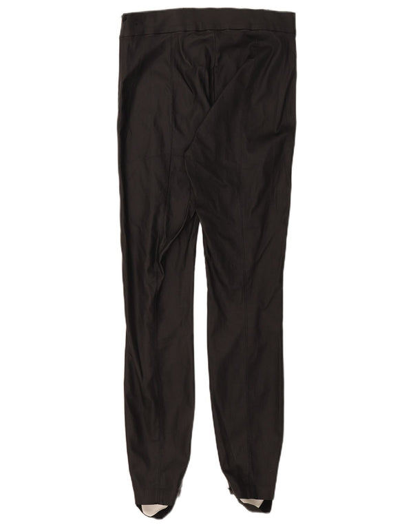Zara Calça feminina Trafaluc estribo casual grande W30 L28 preta