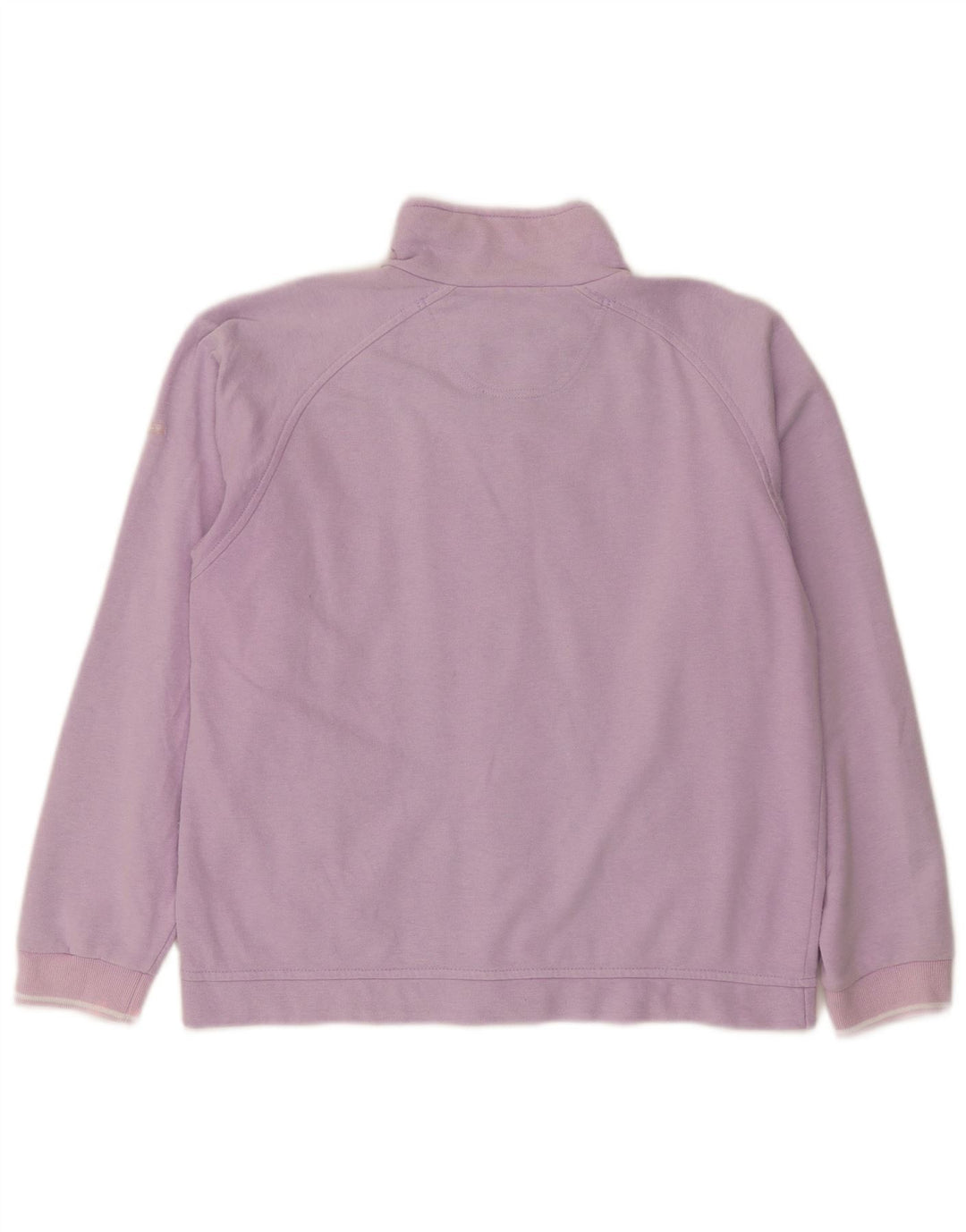 Champion Womens Oversized Tracksuit Top Jacket UK 10 Pequeno Roxo