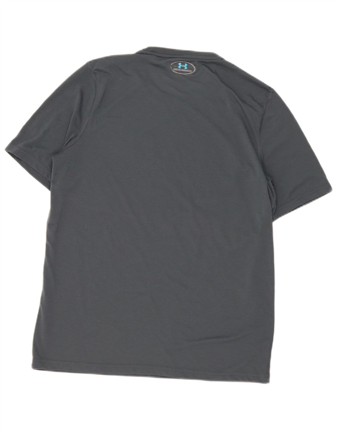 Camiseta masculina Under Armour Heat Gear Graphic cinza médio