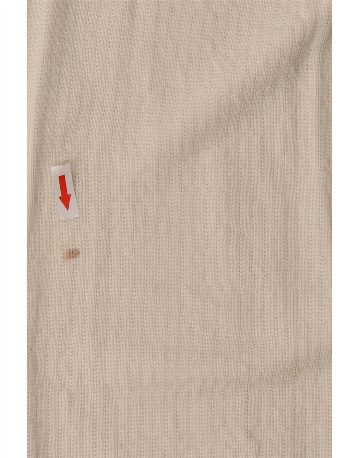 Camiseta masculina Zara Top pequeno Lyocell branco