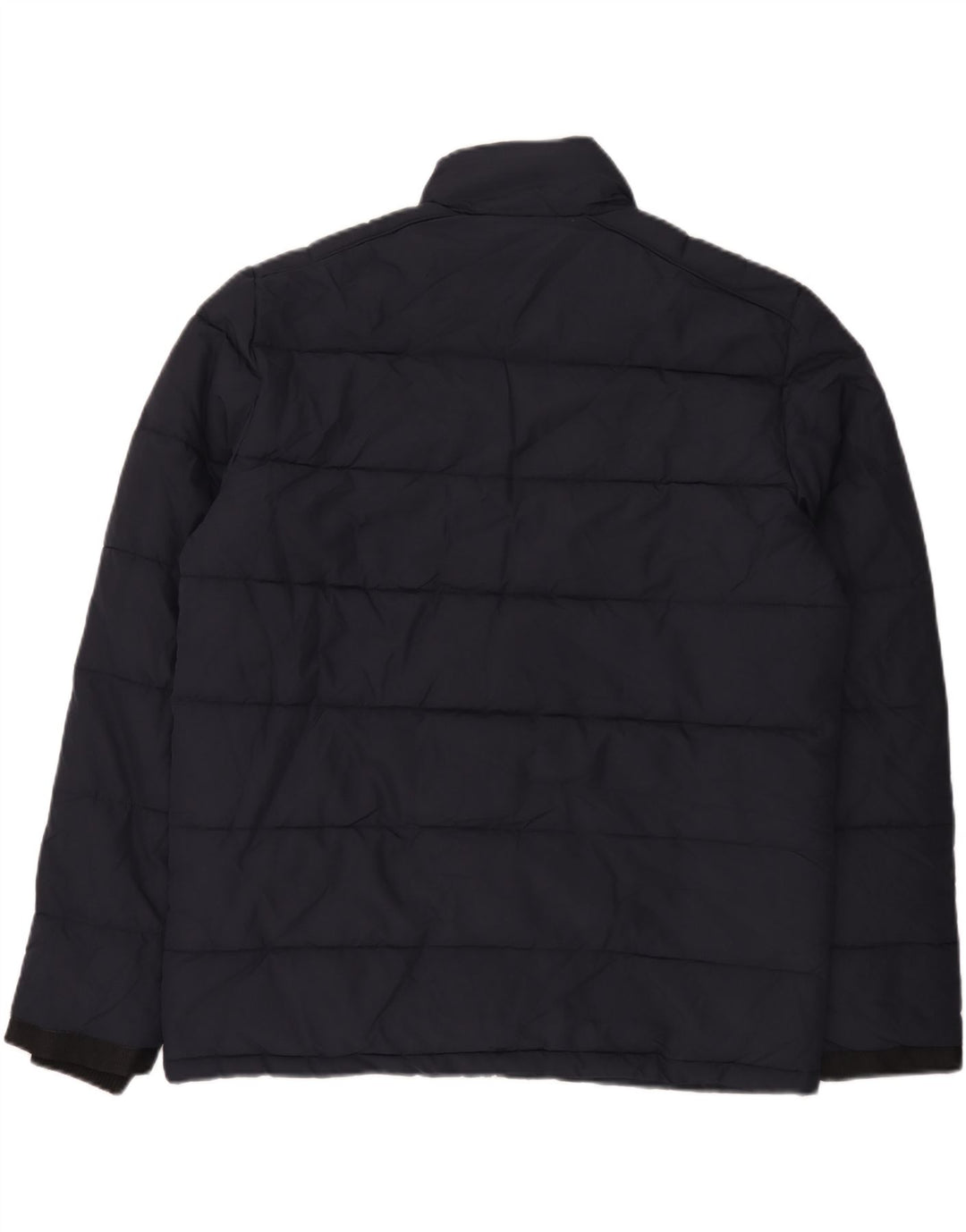 Jaqueta acolchoada masculina Marks & Spencer Reino Unido 40 grande poliéster azul marinho