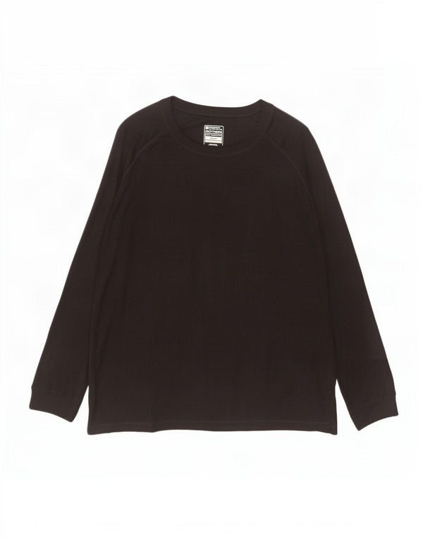 Mountain Warehouse Womens Isotherm Warmth Top Manga Longa Reino Unido 26 5XL Preto