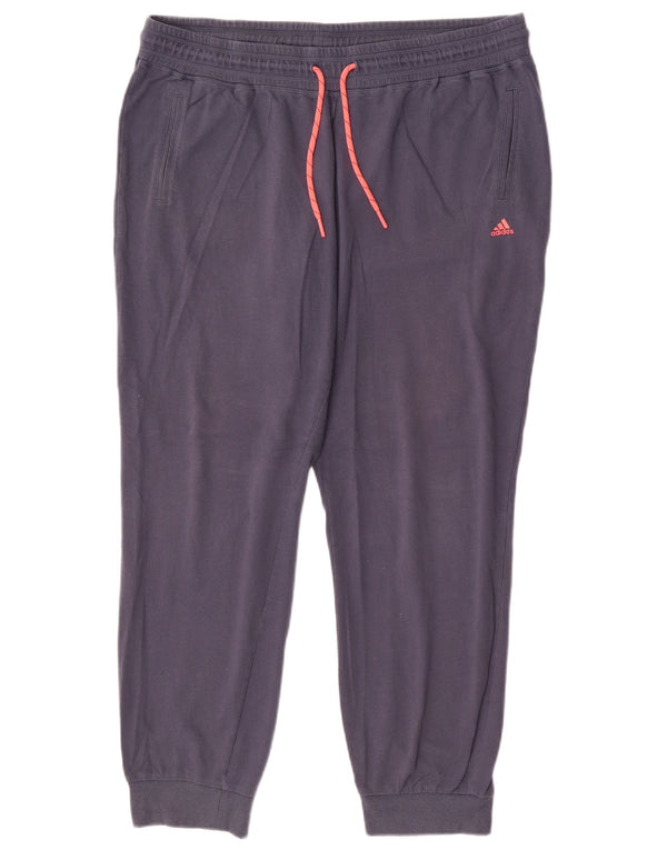 Adidas Calças de Treino Femininas Joggers UK 20/22 XL Azul Marinho