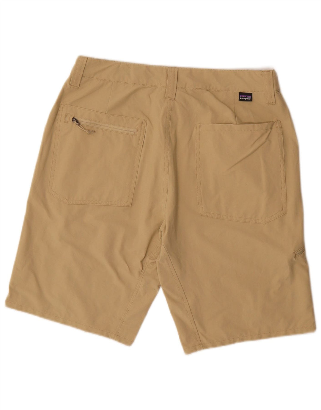 Patagonia Mens Cargo Shorts W32 Médio Bege Nylon