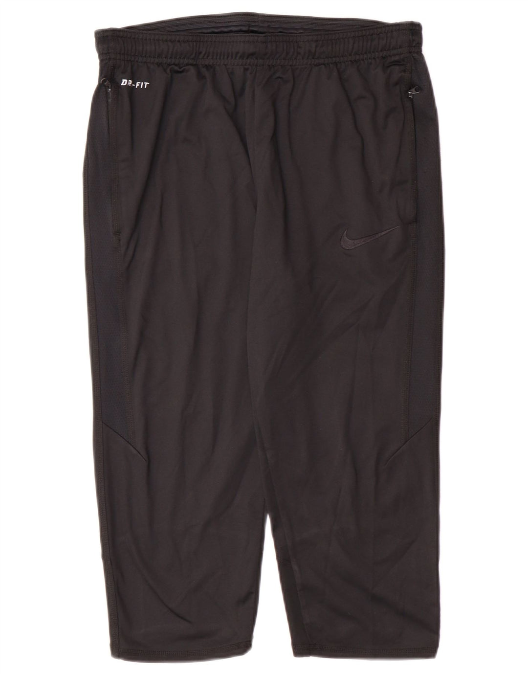 Bermuda esportiva masculina Nike Dri Fit bermuda média preta poliéster