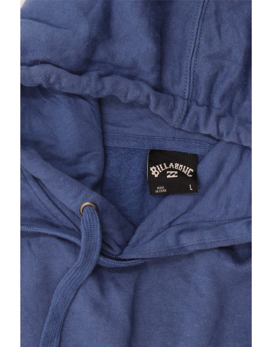 Suéter com capuz gráfico masculino Billabong grande azul