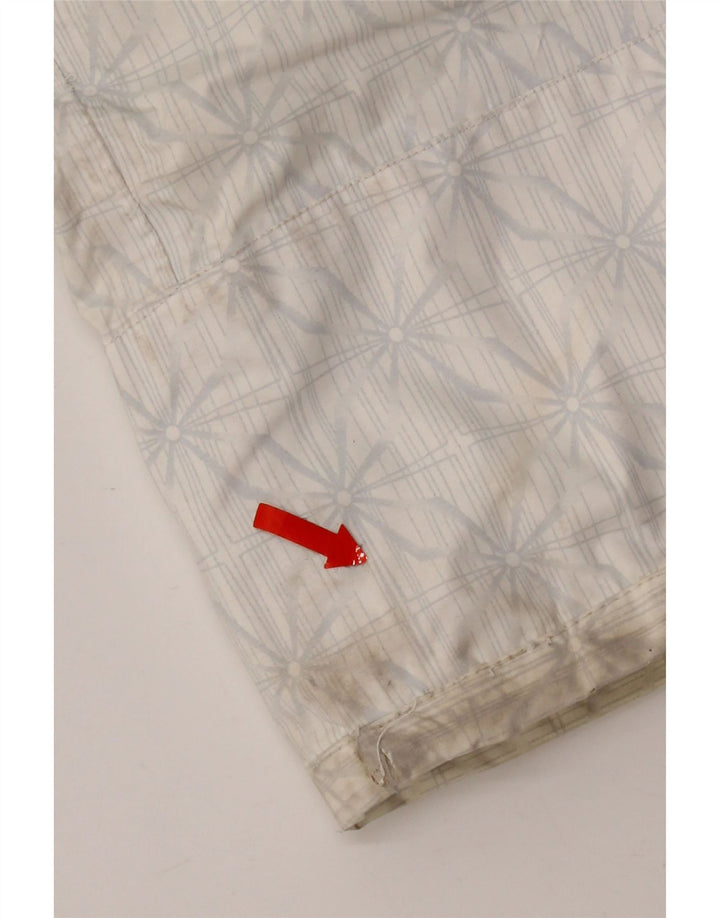 Calça de esqui feminina Helly Hansen UK 6 XS poliamida floral branca