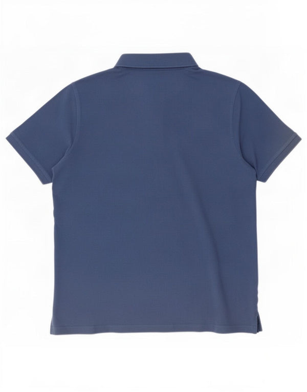 Camisa polo masculina Pierre Cardin Regular Fit 3XL algodão azul