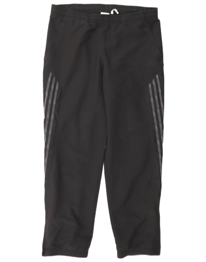 Adidas Mens Climalite Calças de treino Joggers Médio Preto Poliéster